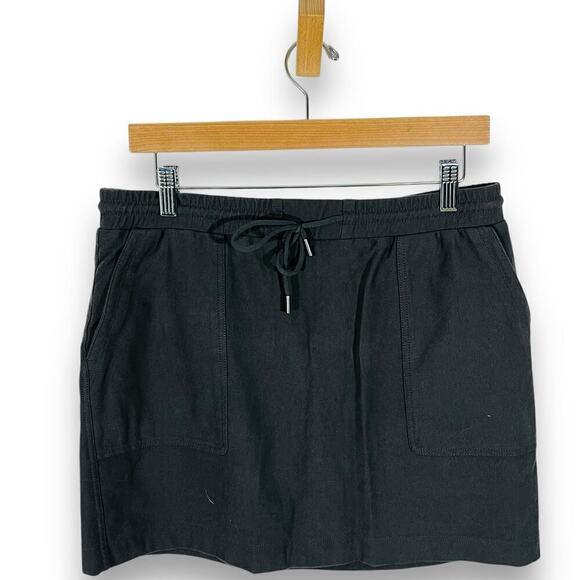 C&C California Skort Gray Pocketed Pull-On Medium - Picture 2 of 9